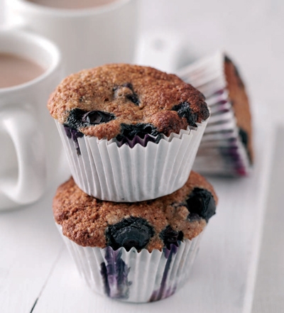 Bran And Blueberry Muffins Recipe