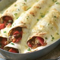 Spicy Bean Enchiladas Recipe