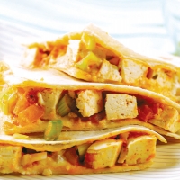 Tofu Salsa Quesadillas Recipe