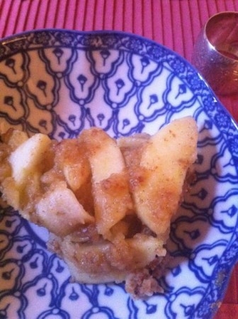Raw Apple Vanilla Tart Recipe