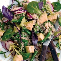 Avocado, Quinoa and Radish Salad Recipe