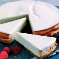 Baked Cheesecake with French Goat’s Cheese and Orange Recipe