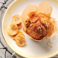 Banana and Peanut Butter Muffins Recipe
