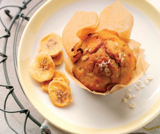 Banana and Peanut Butter Muffins Recipe