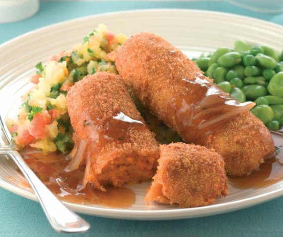 Cannellini Bean & Smoked Applewood Sausages with Seasonal Mash Recipe