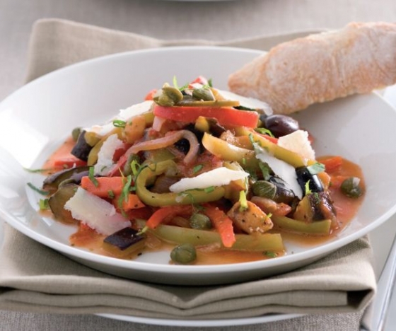 Caponata with Cheese Recipe