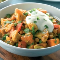 Chickpea and Cashew Korma Recipe