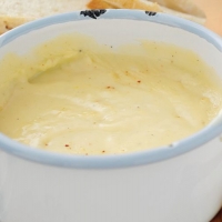 Classic Cheddar Fondue with Root Vegetables Recipe