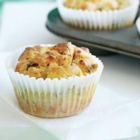 Courgette, Feta and Almond Muffins Recipe