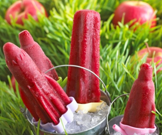 Forest Fruits and Apple Ice Lollies Recipe
