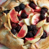 Freeform Blackberry and Apple Pies Recipe