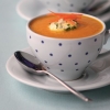 Ginger and Carrot Soup with Lemon Herb Cream Recipe