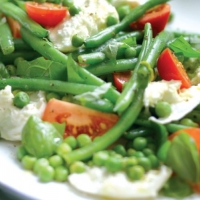 Green Bean and Mozzarella Salad Recipe