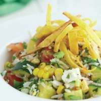 Green Rice Salad Recipe