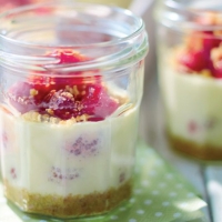 Jam Jar Cheesecakes Recipe