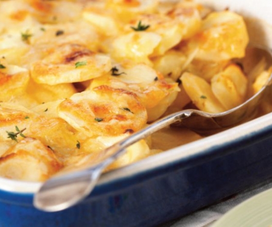 Layered Parsnip and Lancashire Bake Recipe