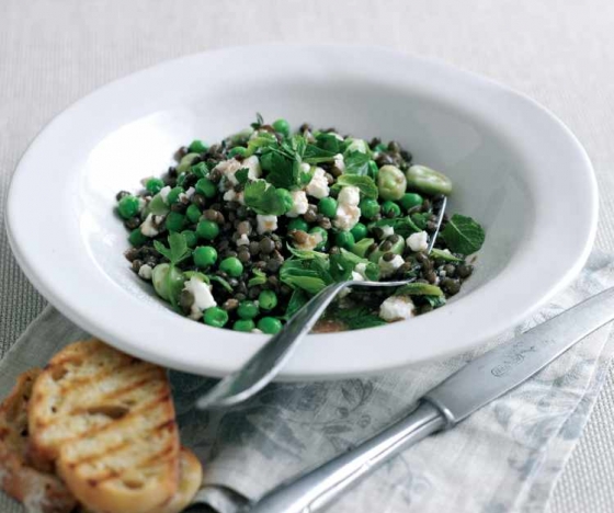 Lentil Salad with Honey Dressing Recipe