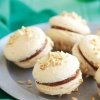 Macarons with Peanut Butter Caramel Crunch Recipe