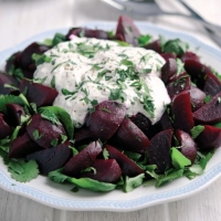 Moroccan Beetroot and Herb Salad Recipe