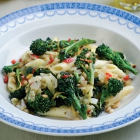 Penne with Purple Sprouting Broccoli Recipe