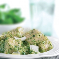 Potato Gnocchi with Watercress Pesto Recipe