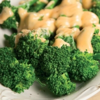 Purple Sprouting Broccoli with Blood Orange Hollandaise Recipe