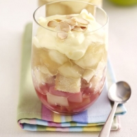 Quick Bramley and Rhubarb Trifle Recipe