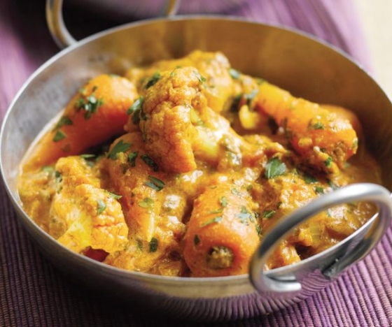 Quick Chantenay & Cauliflower Curry Recipe
