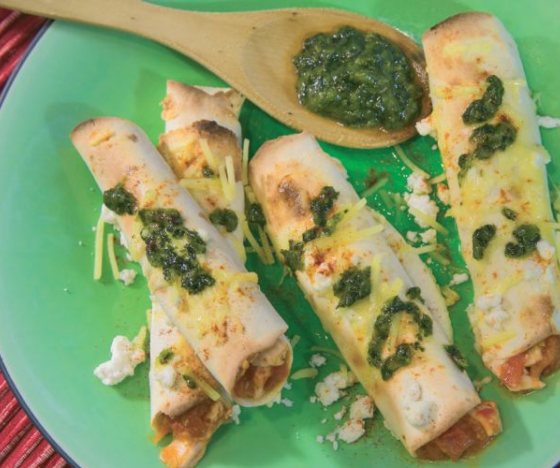 Quick and Firey Enchiladas Recipe