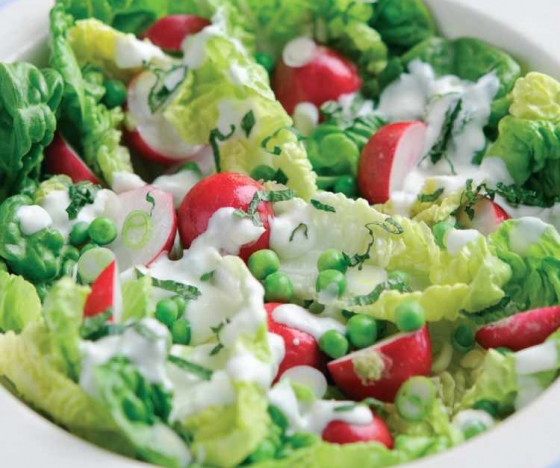 Radish Garden Salad Recipe