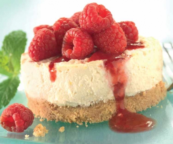Raspberry Tofu Cheesecake Recipe