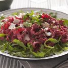 Reginette Pasta with Beetroot and Sour Cream Sauce Recipe: Recipe-IDEAS