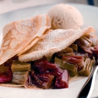 Rhubarb Pancakes Recipe