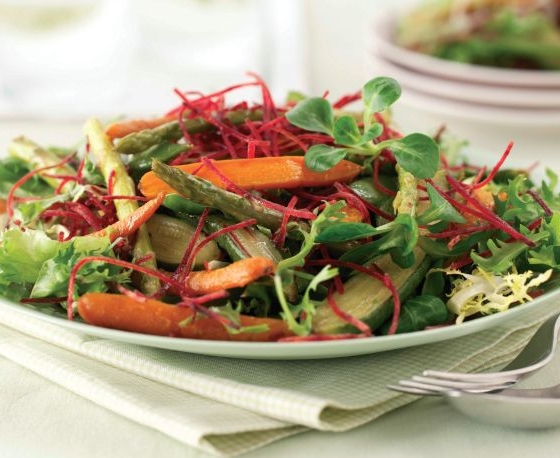 Roasted Baby Vegetable Salad Recipe