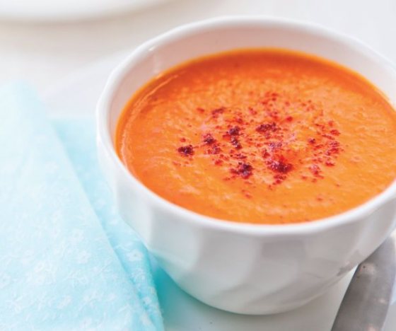 Roasted Squash and Red Pepper Soup Recipe