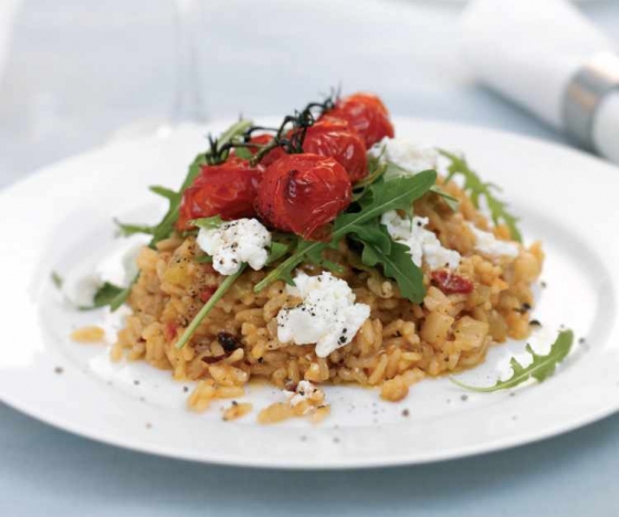 Roasted Tomato Risotto Recipe