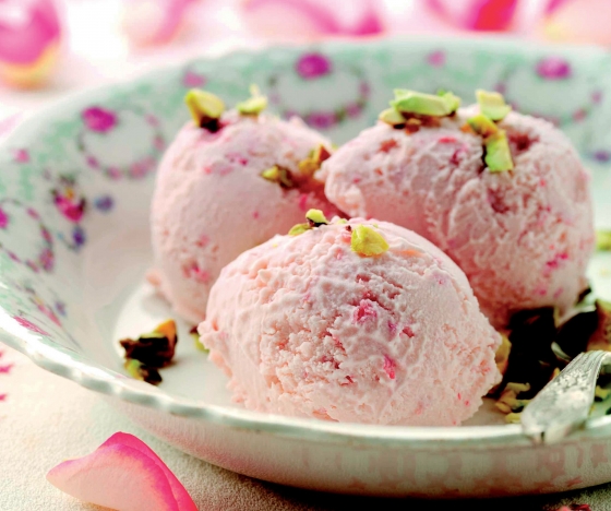 Rose Ice Cream Recipe