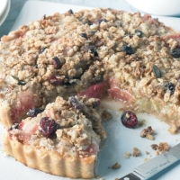 Simon Rimmer’s Rhubarb Crumble Pie Recipe