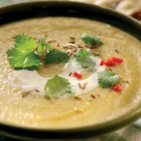 Spiced Leek, Potato and Lentil Soup Recipe