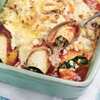 Spinach and Ricotta Enchiladas Recipe