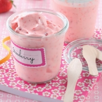 Strawberries and Cream Ice Cream Recipe