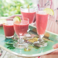 Strawberry Smoothie with Lime Recipe