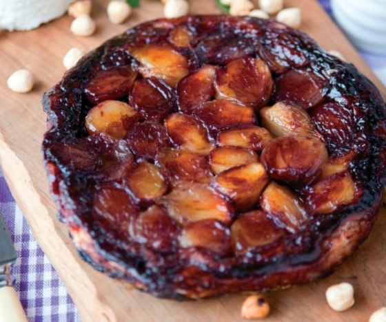 Tatin of Shallots with Goat’s Cheese Recipe