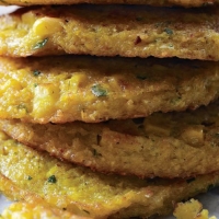 Thai Spiced Sweetcorn Fritters with Chilli Dipping Sauce Recipe