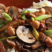 Three Mushroom Claypot with Oyster, Chestnut and Enoki Mushrooms Recipe