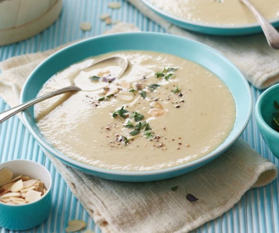 Toasted Almond and Parsnip Soup Recipe