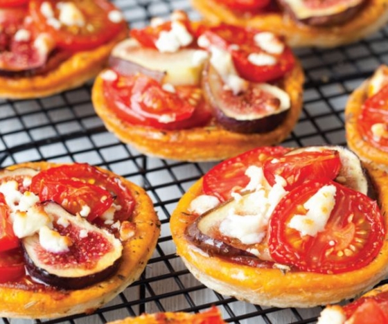 Tomato and Fig Tarts Recipe