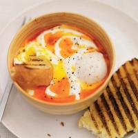 Turkish Eggs with Turkish Toasts Recipe