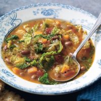 Tuscan-style Winter Vegetable Soup Recipe