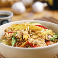 10-minute Vegetable Rice Recipe
